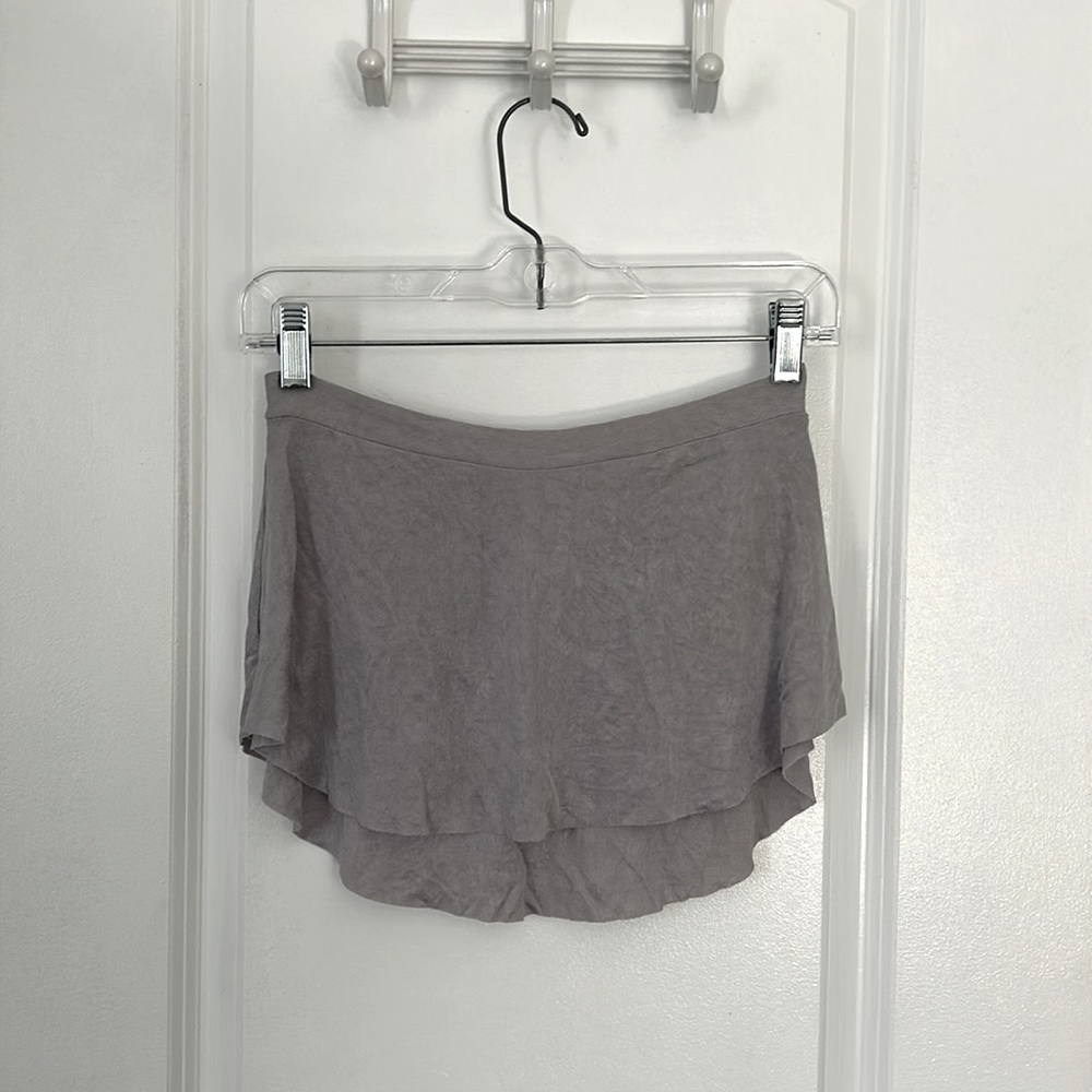 Grey Bullet Pointe Skirt